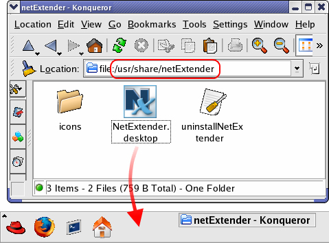 Using Netextender