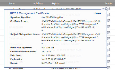 Sonicwall nsa 3600 console port