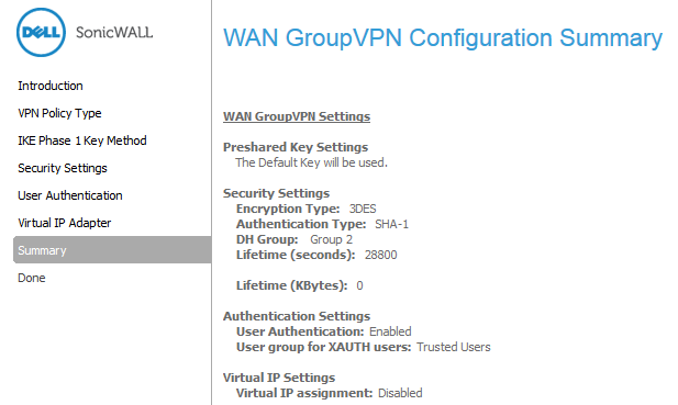 Creating A Wan Groupvpn