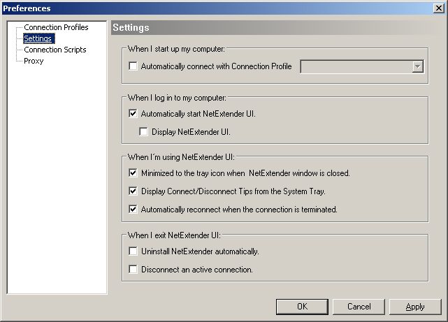 connecting to a sonicwall ssl vpn using windows without needing the sonicwall netextender client