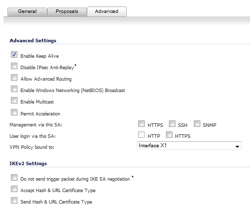 gateway not using vpn tunnel check point