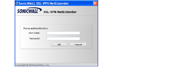 sonicwall netextender server is not reachable