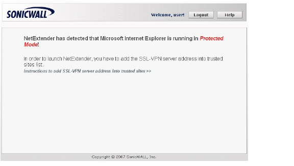 sonicwall netextender vpn